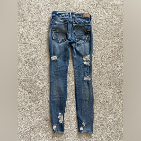 AE Next level Ripped High Waisted Jegging - Picture 3 of 7